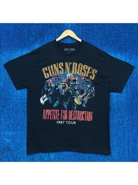 Guns N Roses Appetite forDestruction 1987 Rock Tour Tee XL